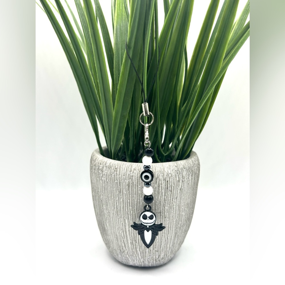 Jack Skellington Evil Eye Charm